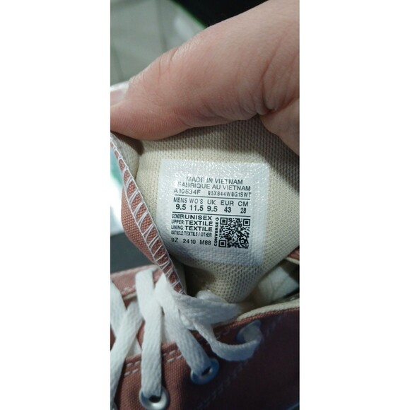 Converse Unisex Chuck Taylor All Star High Shoes Size Men 9.5/Wmn 11.5 - Picture 7 of 7